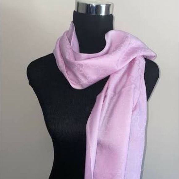 Gucci Rose Pink Guccissima Shawl/Wrap - Picture 2 of 15